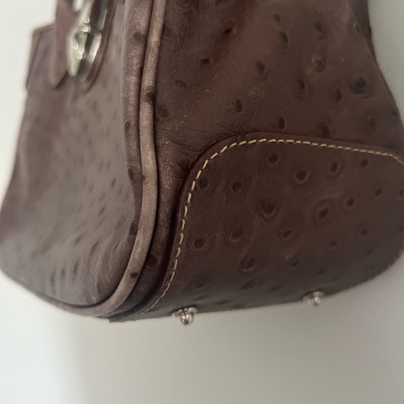 VTG DOONEY & BOURKE Ostrich Skin Bag - Picture 5 of 16